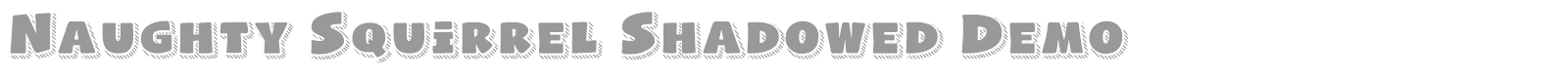 Naughty Squirrel font preview